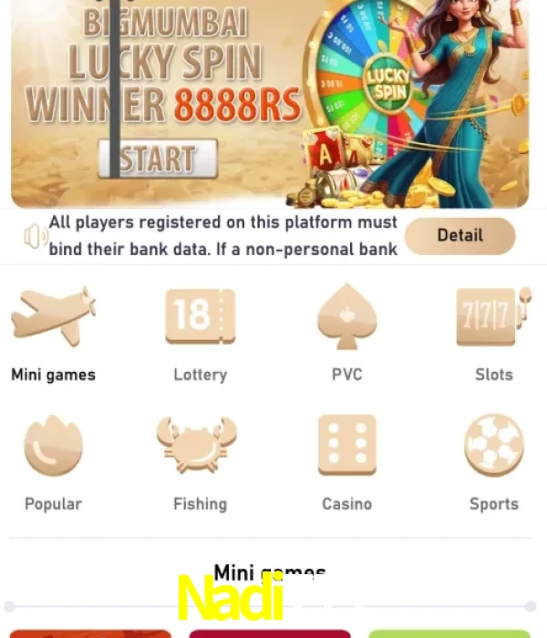 Nadi777 login